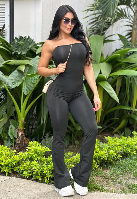 Enterizo Estraple Bota Campana